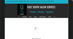 Desktop Screenshot of gulfsouthsalonservices.com